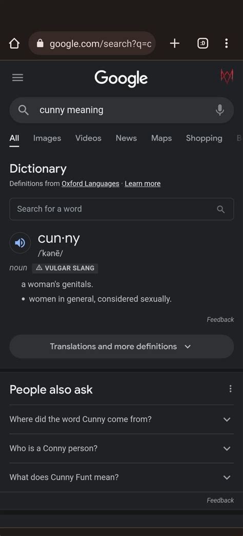 cunny meaning